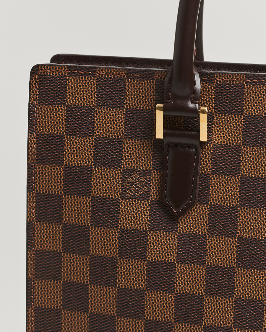Mies | Louis Vuitton Pre-Owned Venice Sac Plat Bag Damier Ebene | Louis Vuitton Pre-Owned | Venice Sac Plat Bag Damier Ebene