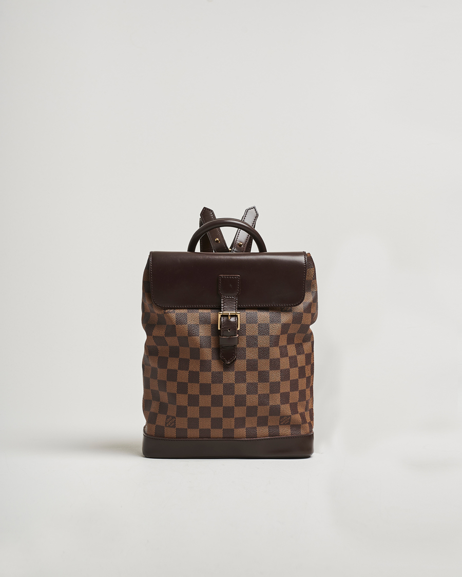 Mies | Louis Vuitton Pre-Owned Soho Backpack Damier Ebene | Louis Vuitton Pre-Owned | Soho Backpack Damier Ebene