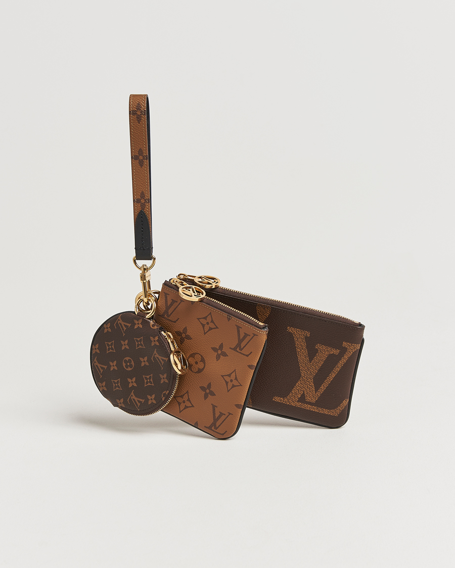 Mies | Louis Vuitton Pre-Owned Giant Trio Pouch Reverse Monogram | Louis Vuitton Pre-Owned | Giant Trio Pouch Reverse Monogram