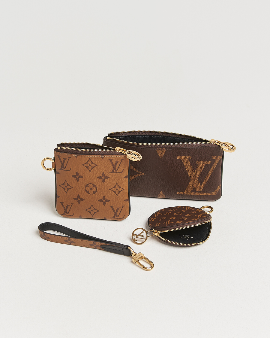 Mies | Louis Vuitton Pre-Owned Giant Trio Pouch Reverse Monogram | Louis Vuitton Pre-Owned | Giant Trio Pouch Reverse Monogram