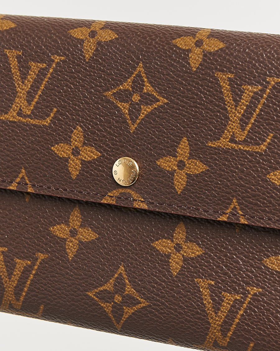 Mies | Louis Vuitton Pre-Owned Pochette Porte Monnaie Credit Wallet Monogram | Louis Vuitton Pre-Owned | Pochette Porte Monnaie Credit Wallet Monogram