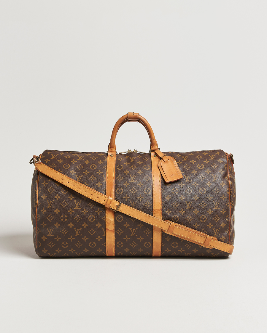 Mies | Louis Vuitton Pre-Owned Keepall Bandoulière 55 Monogram | Louis Vuitton Pre-Owned | Keepall Bandoulière 55 Monogram