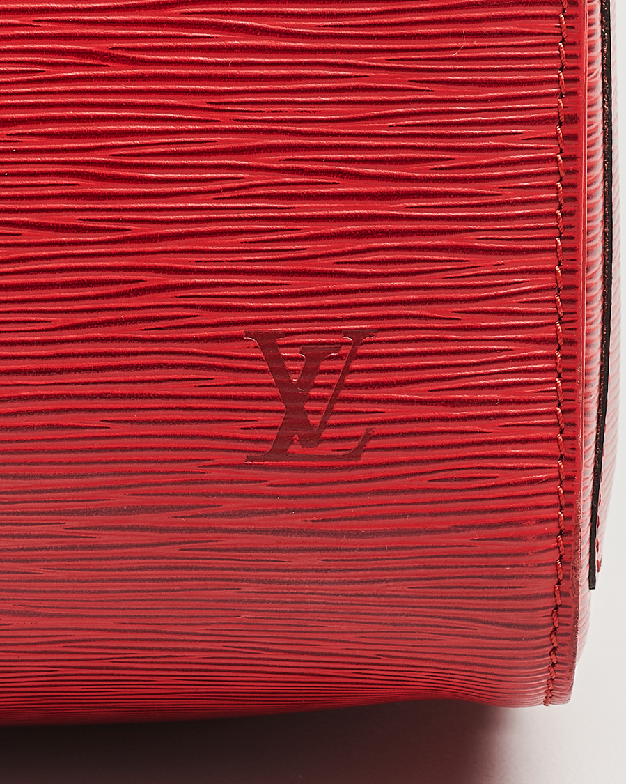 Mies | Louis Vuitton Pre-Owned Speedy 30 Handbag Epi Leather Red | Louis Vuitton Pre-Owned | Speedy 30 Handbag Epi Leather Red