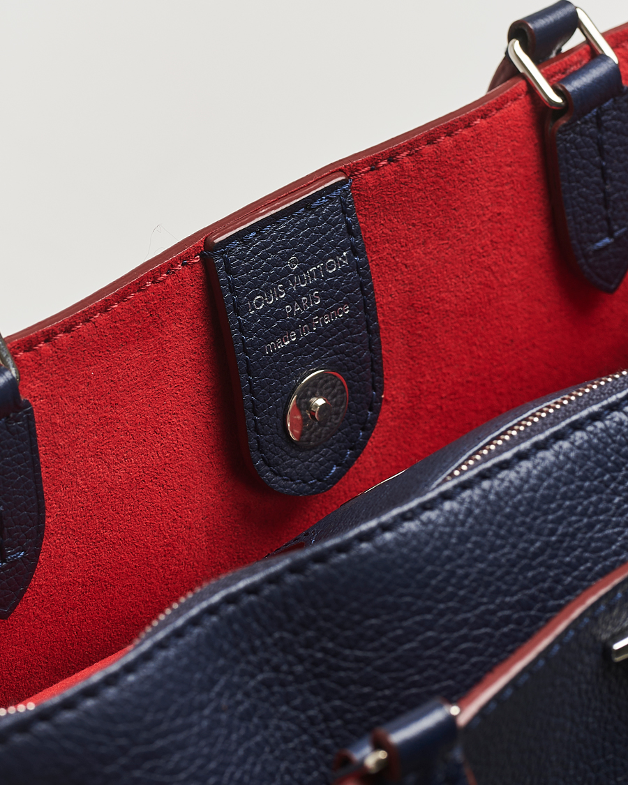 Mies | Louis Vuitton Pre-Owned LockMeTo Handbag Calfskin Navy | Louis Vuitton Pre-Owned | LockMeTo Handbag Calfskin Navy