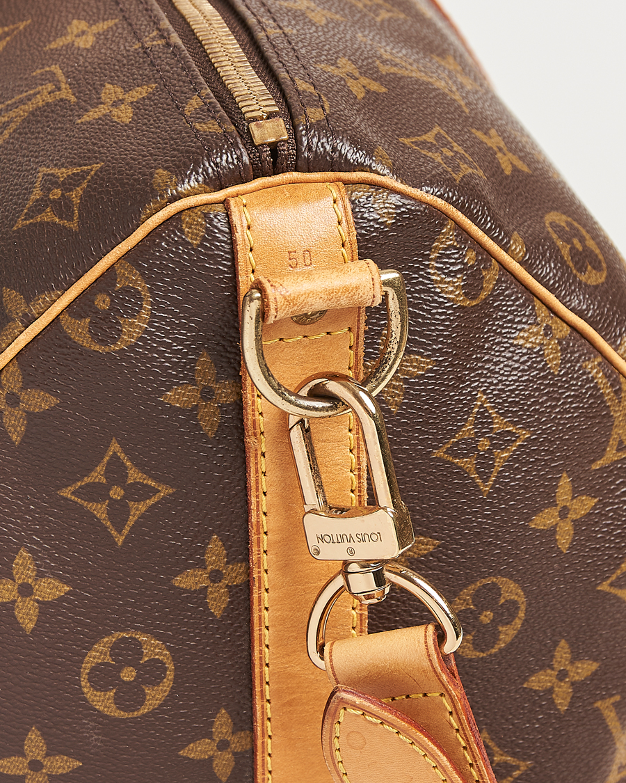 Mies | Louis Vuitton Pre-Owned Keepall Bandoulière 50 Monogram | Louis Vuitton Pre-Owned | Keepall Bandoulière 50 Monogram
