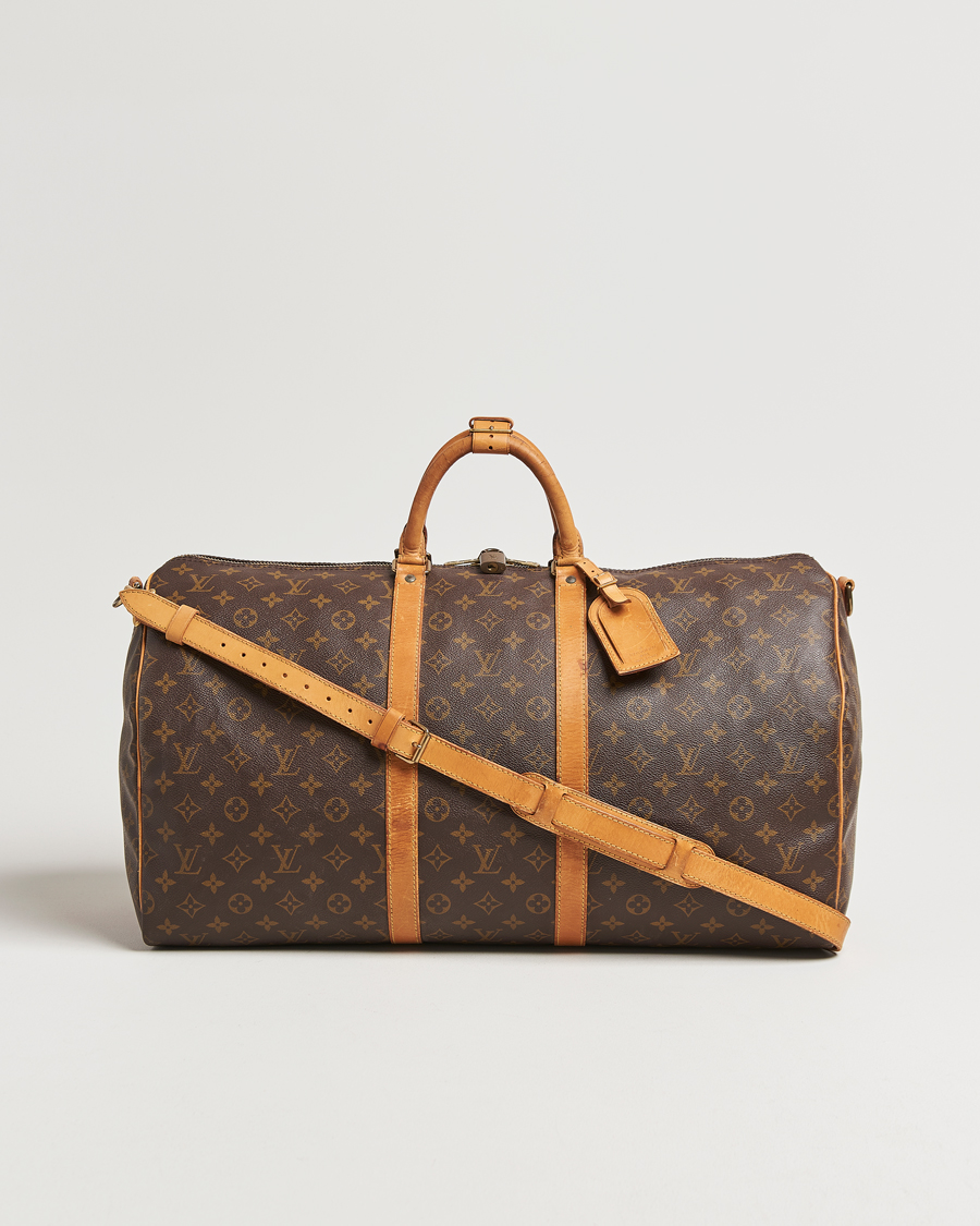 Mies | Louis Vuitton Pre-Owned Keepall Bandoulière 55 Monogram | Louis Vuitton Pre-Owned | Keepall Bandoulière 55 Monogram