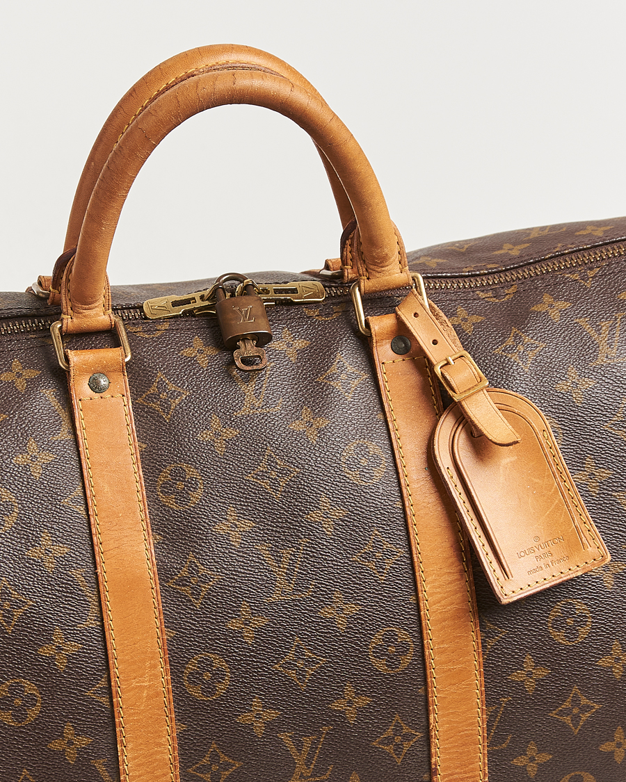 Mies | Louis Vuitton Pre-Owned Keepall Bandoulière 55 Monogram | Louis Vuitton Pre-Owned | Keepall Bandoulière 55 Monogram