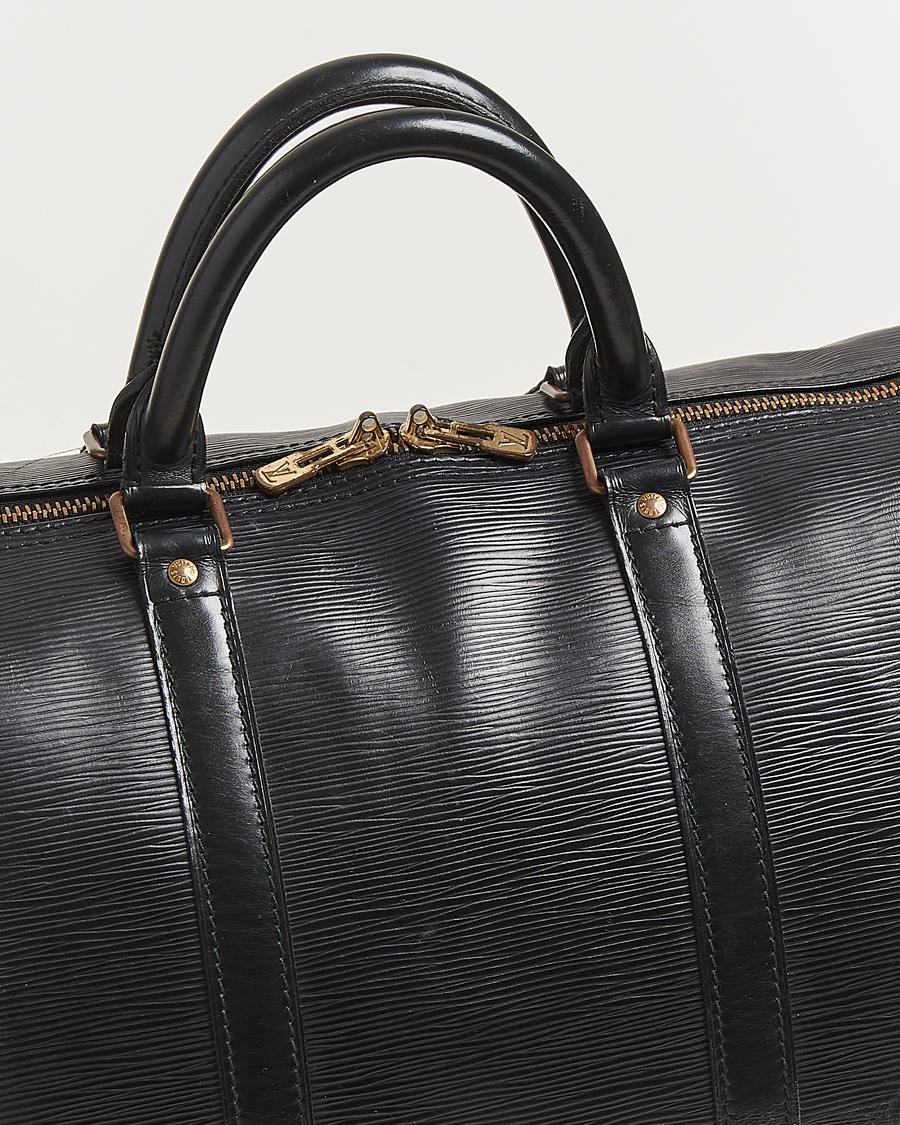 Mies | Pre-Owned & Vintage Bags | Louis Vuitton Pre-Owned | Keepall 50 Epi Leather Black
