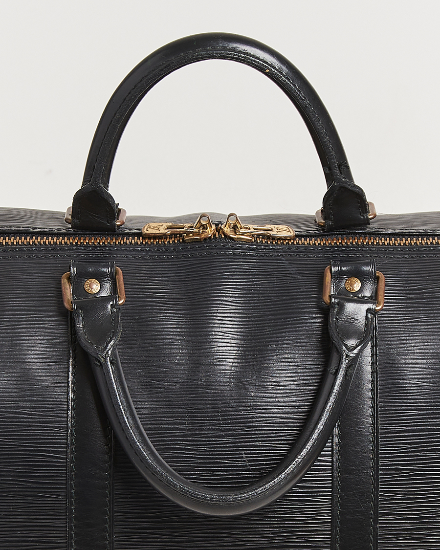 Mies | Pre-Owned & Vintage Bags | Louis Vuitton Pre-Owned | Keepall 50 Epi Leather Black