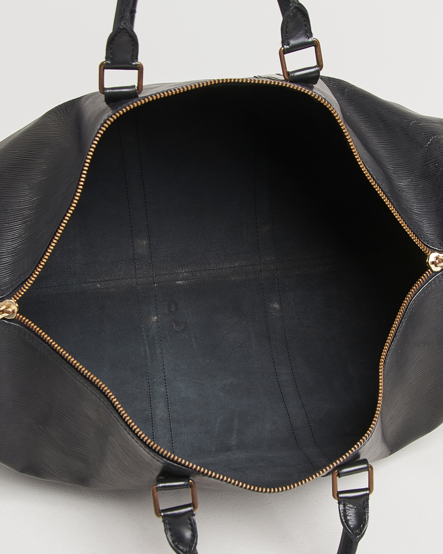 Mies | Pre-Owned & Vintage Bags | Louis Vuitton Pre-Owned | Keepall 50 Epi Leather Black