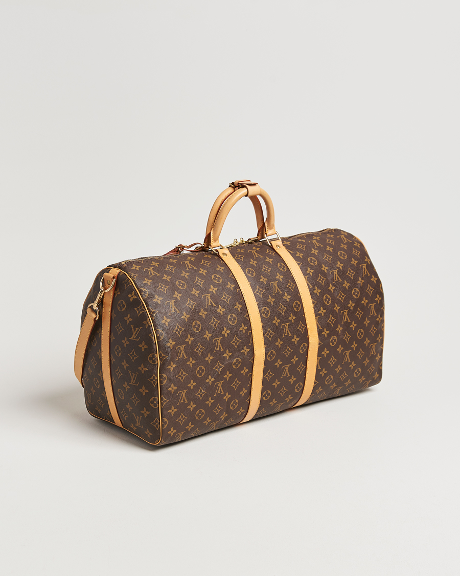 Mies | Louis Vuitton Pre-Owned Keepall Bandoulière 55 Monogram | Louis Vuitton Pre-Owned | Keepall Bandoulière 55 Monogram