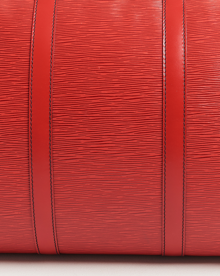 Mies | Louis Vuitton Pre-Owned Keepall 50 Epi Leather Bag Red | Louis Vuitton Pre-Owned | Keepall 50 Epi Leather Bag Red