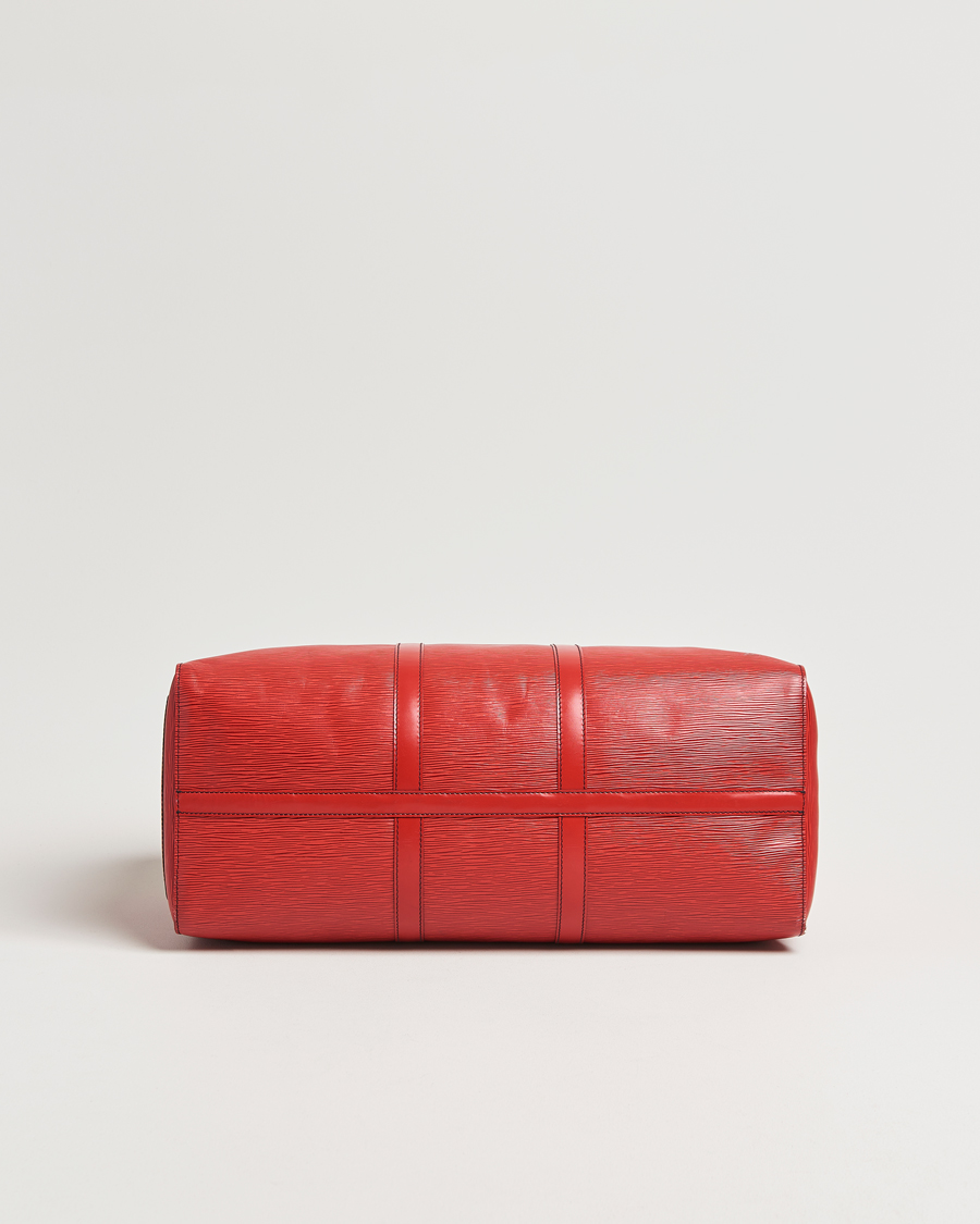 Mies | Louis Vuitton Pre-Owned Keepall 50 Epi Leather Bag Red | Louis Vuitton Pre-Owned | Keepall 50 Epi Leather Bag Red
