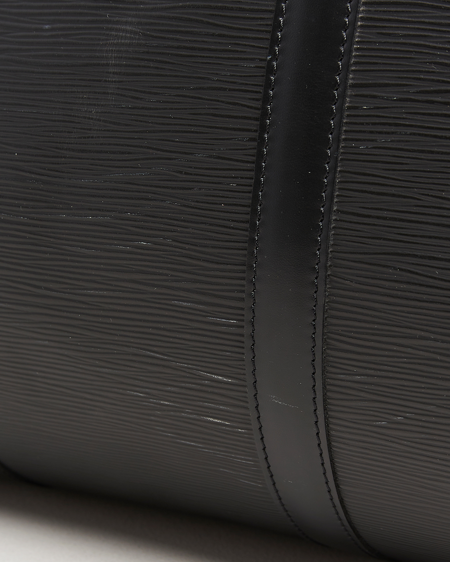 Mies | Louis Vuitton Pre-Owned Keepall 55 Epi Leather Bag Black | Louis Vuitton Pre-Owned | Keepall 55 Epi Leather Bag Black