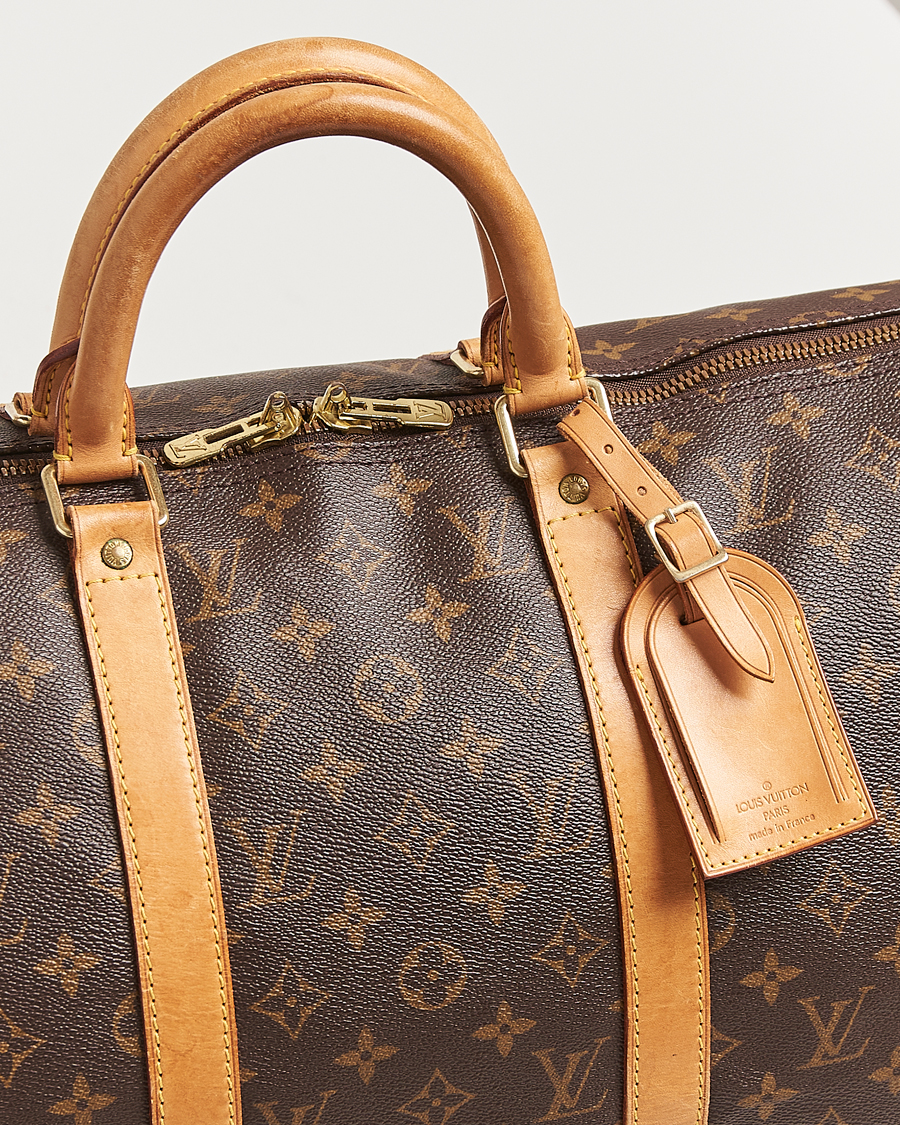 Mies | Louis Vuitton Pre-Owned Keepall Bandoulière 50 Monogram | Louis Vuitton Pre-Owned | Keepall Bandoulière 50 Monogram