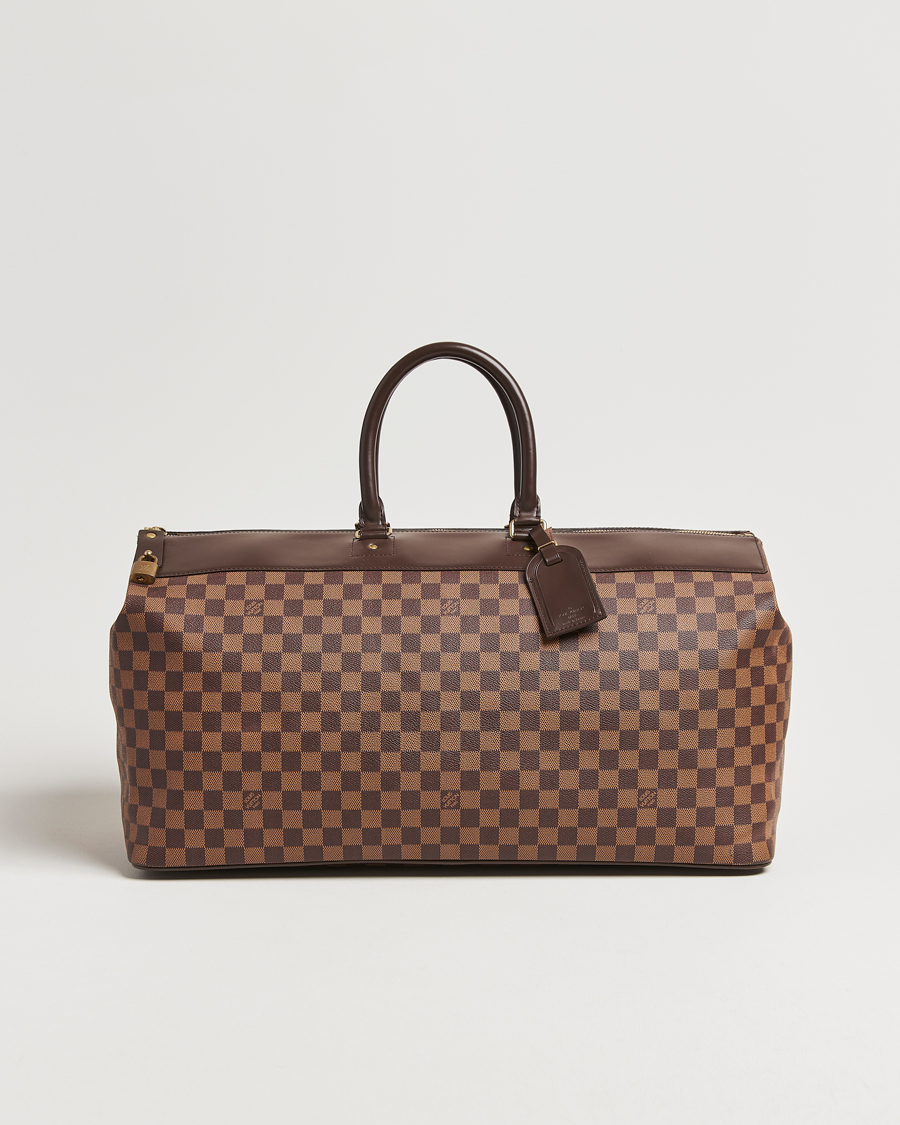 Mies | Louis Vuitton Pre-Owned Greenwich GM Travel Bag Damier Ebene | Louis Vuitton Pre-Owned | Greenwich GM Travel Bag Damier Ebene
