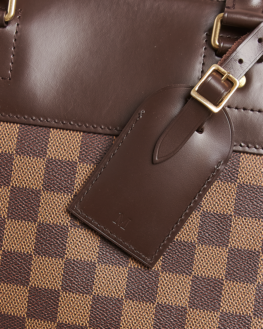 Mies | Louis Vuitton Pre-Owned Greenwich GM Travel Bag Damier Ebene | Louis Vuitton Pre-Owned | Greenwich GM Travel Bag Damier Ebene