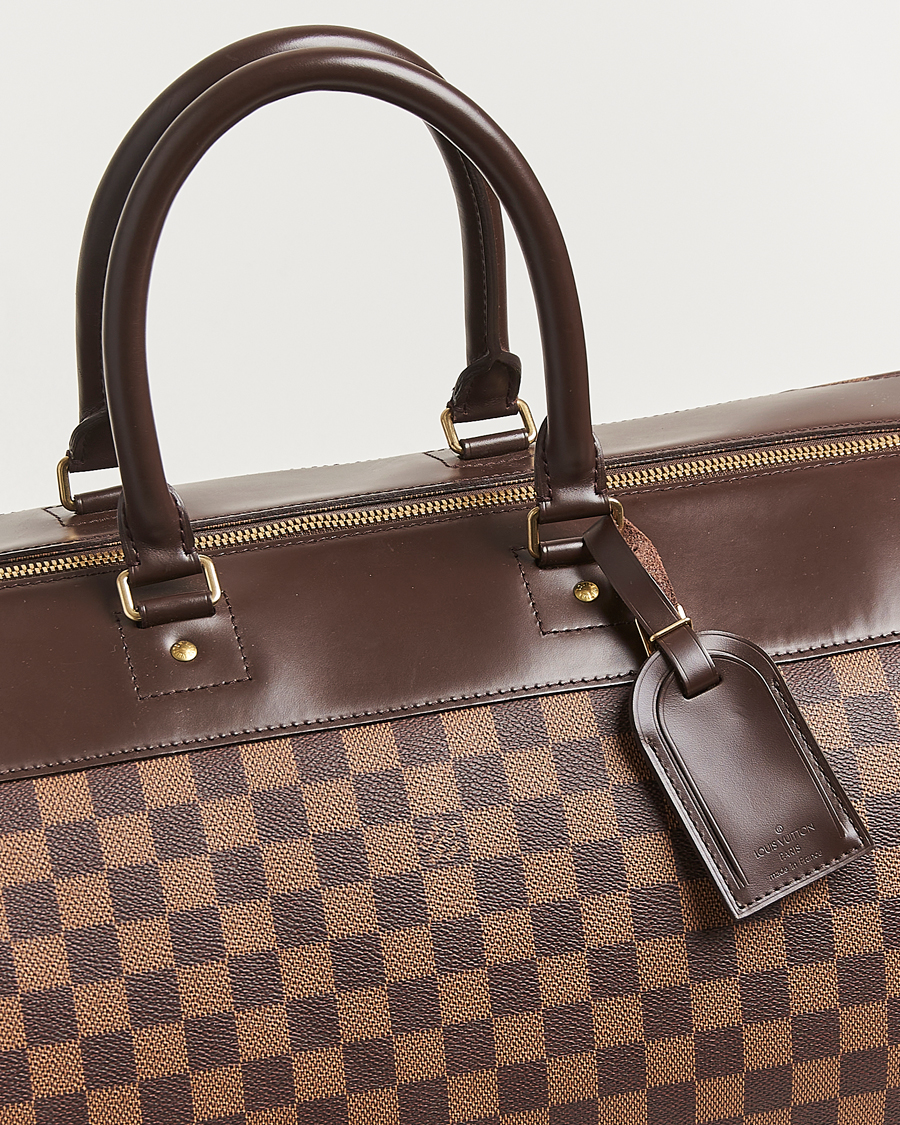 Mies | Louis Vuitton Pre-Owned Greenwich GM Travel Bag Damier Ebene | Louis Vuitton Pre-Owned | Greenwich GM Travel Bag Damier Ebene