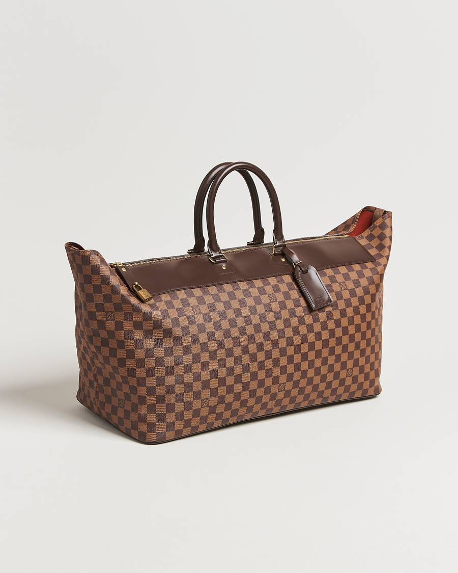 Mies | Louis Vuitton Pre-Owned Greenwich GM Travel Bag Damier Ebene | Louis Vuitton Pre-Owned | Greenwich GM Travel Bag Damier Ebene