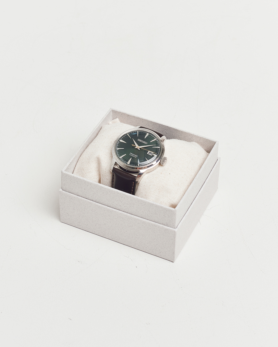 Mies | Seiko Presage Automatic Leather 41mm Green Dial | Seiko | Presage Automatic Leather 41mm Green Dial