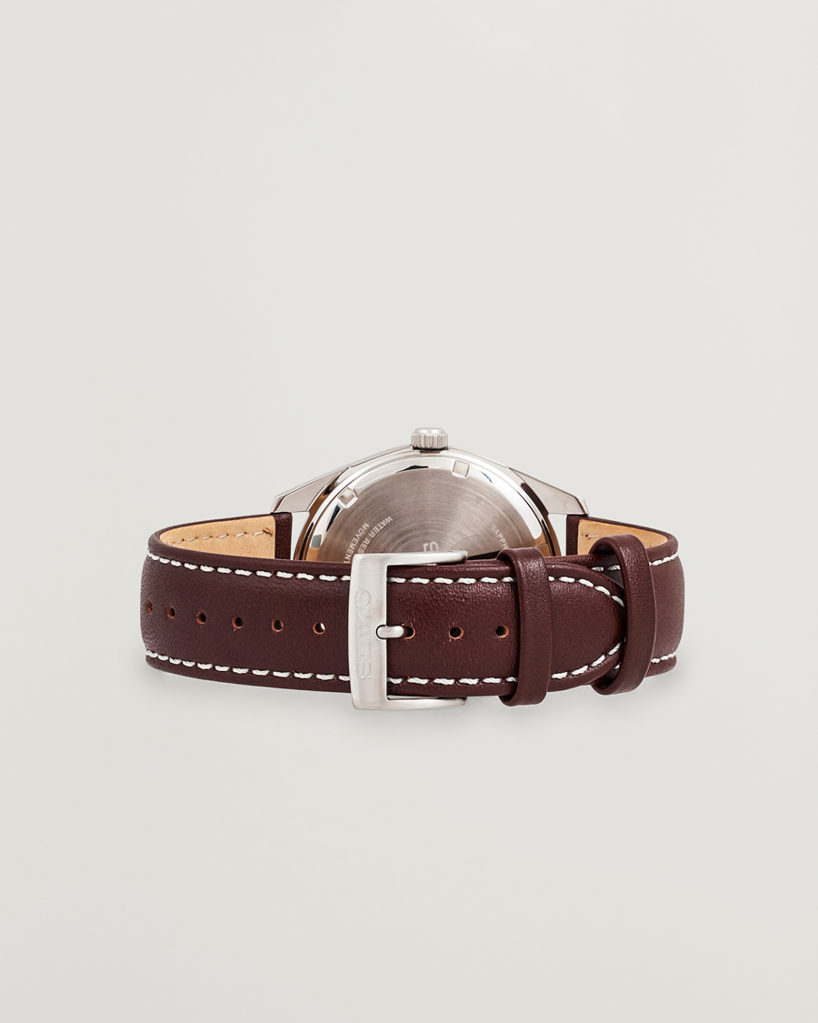 Mies | Seiko Quartz Leather 40mm Green Dial | Seiko | Quartz Leather 40mm Green Dial