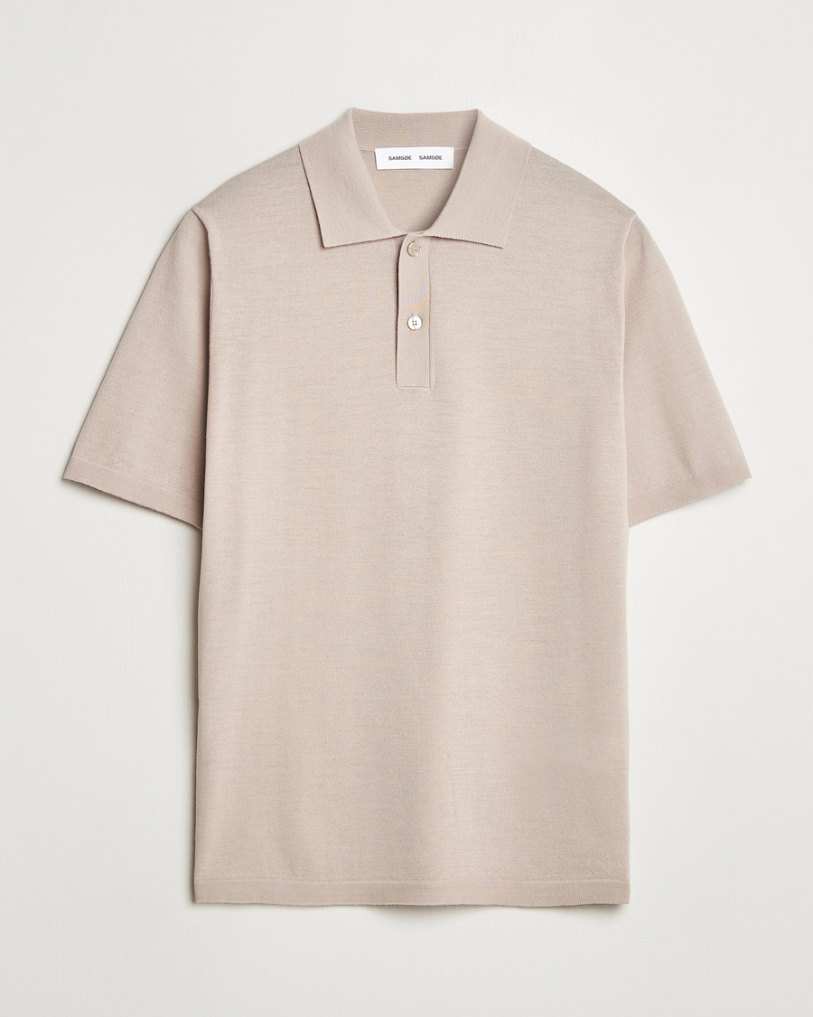 Mies | Pikeet | Samsøe Samsøe | Sarown Knitted Polo Pure Cashmere