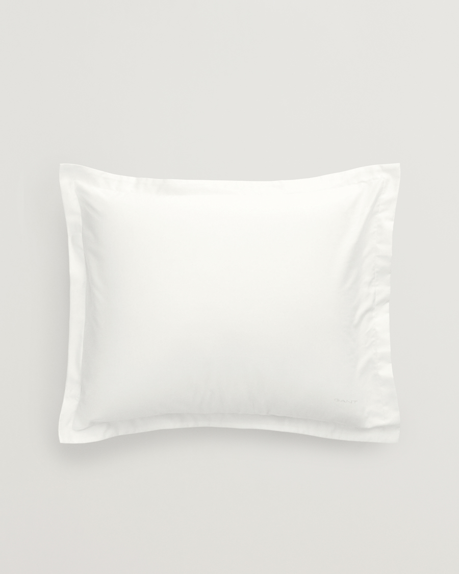 Mies | Kotiin | GANT | Sateen Pillowcase White
