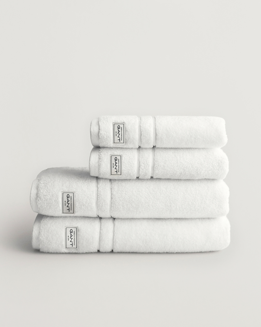 Mies | Tekstiilit | GANT | 4-Pack Premium Towel White