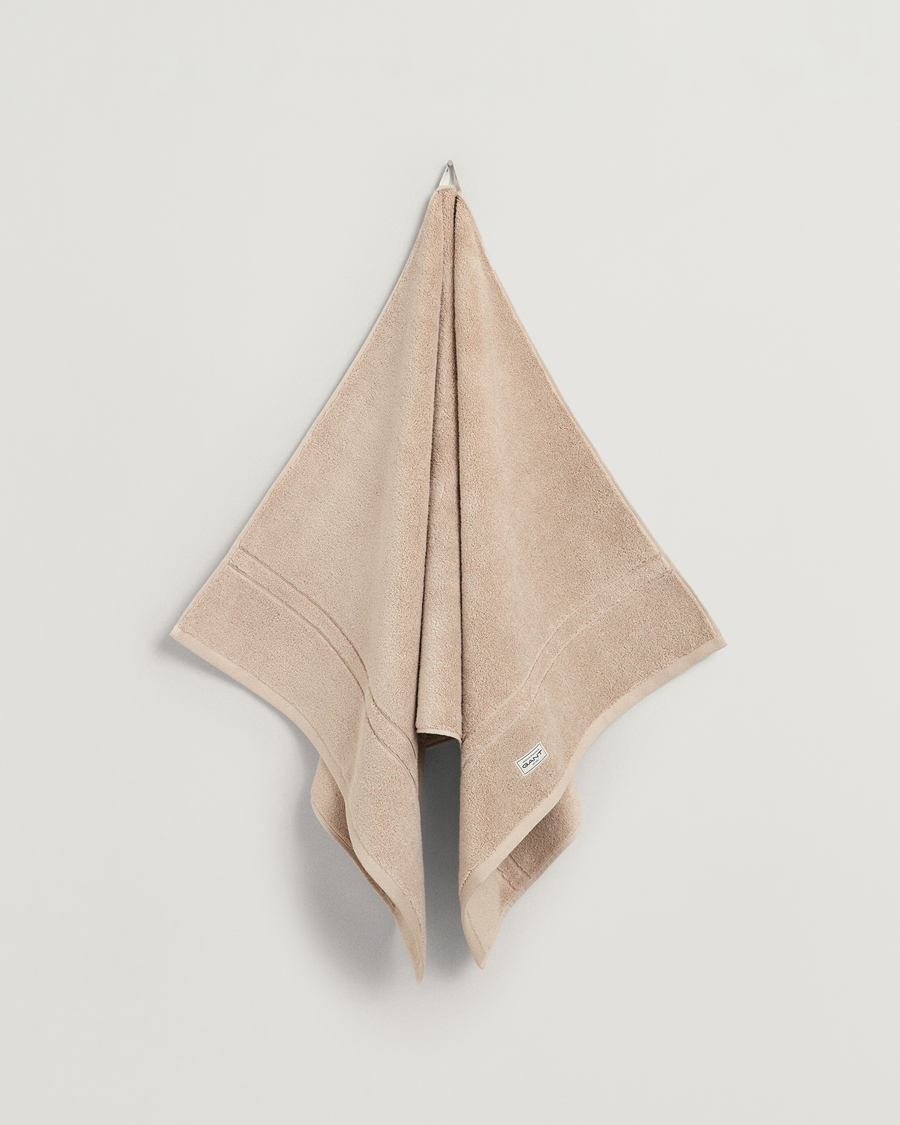 Mies | GANT 4-Pack Premium Towel Silver Sand | GANT | 4-Pack Premium Towel Silver Sand