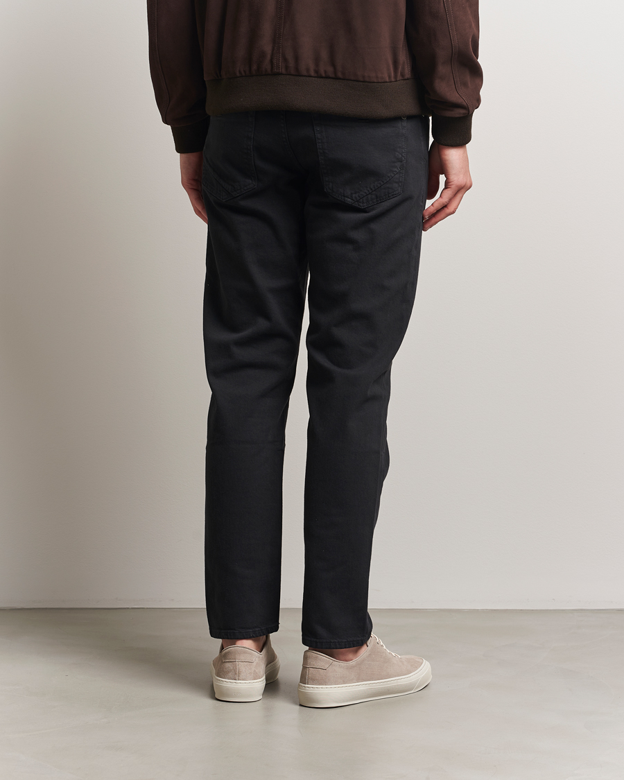 Mies | Housut | Incotex | 5-Pocket Cotton Stretch Pants Black