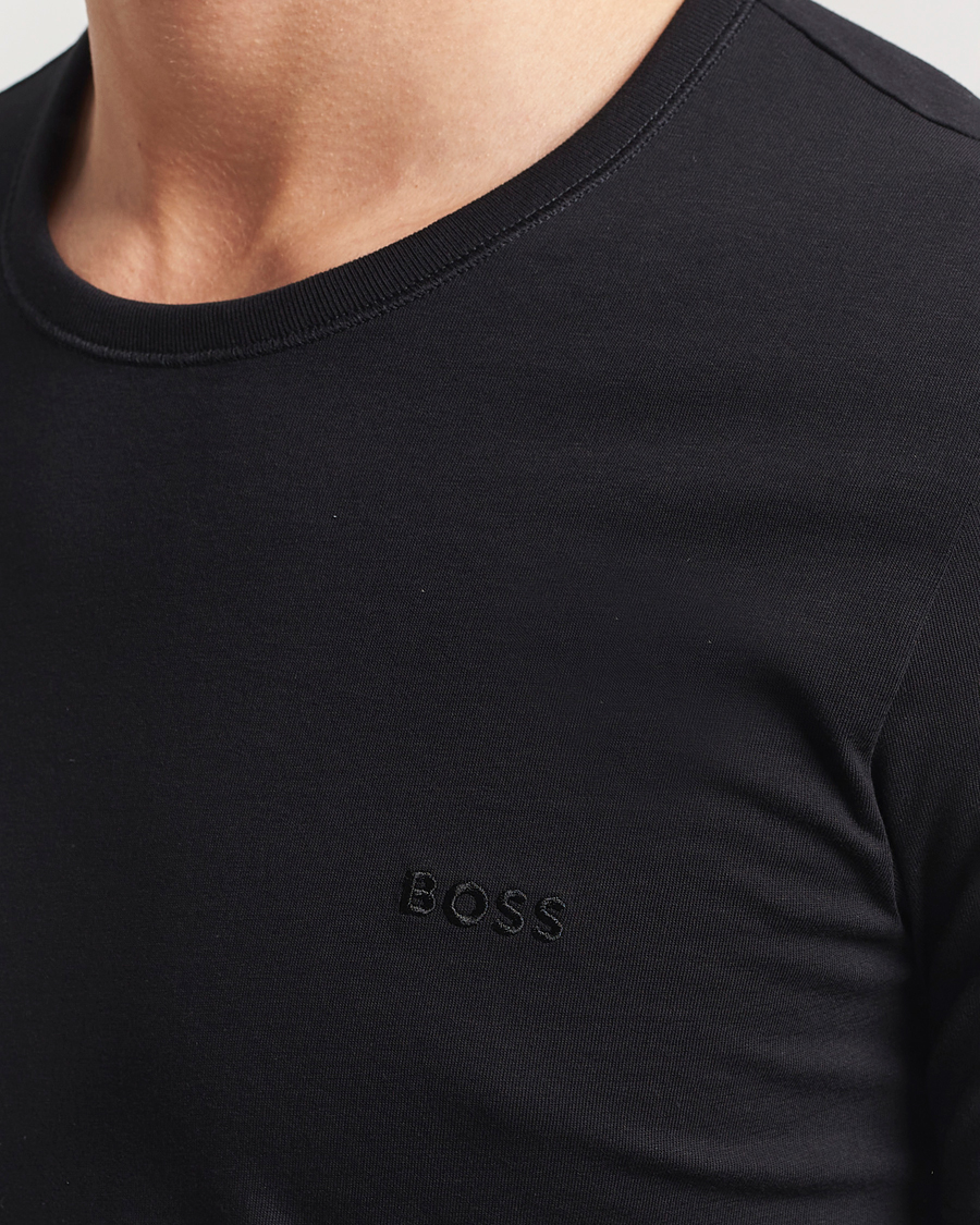 Mies | T-paidat | BOSS BLACK | 3-Pack Crew Neck T-Shirt Black