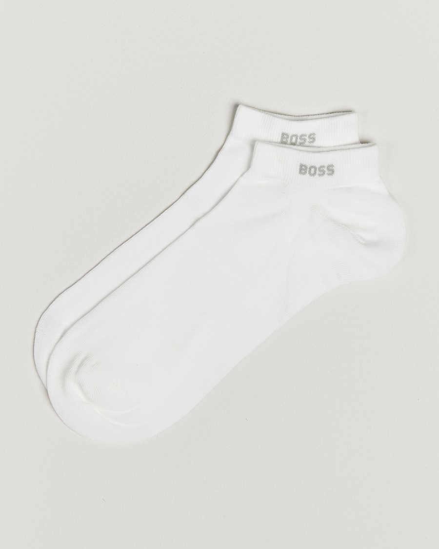 Mies | Alusvaatteet | BOSS BLACK | 2-Pack Sneaker Socks White