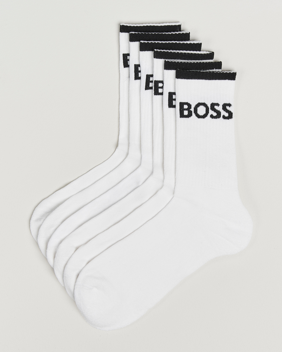 Mies | Alusvaatteet | BOSS BLACK | 6-Pack Sport Socks White