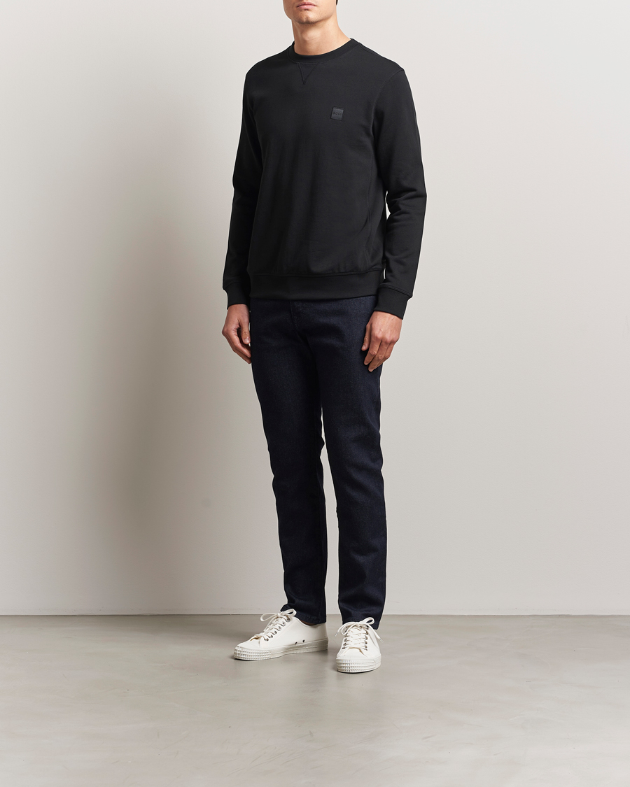 Mies | Puserot | BOSS ORANGE | Westart Logo Sweatshirt Black