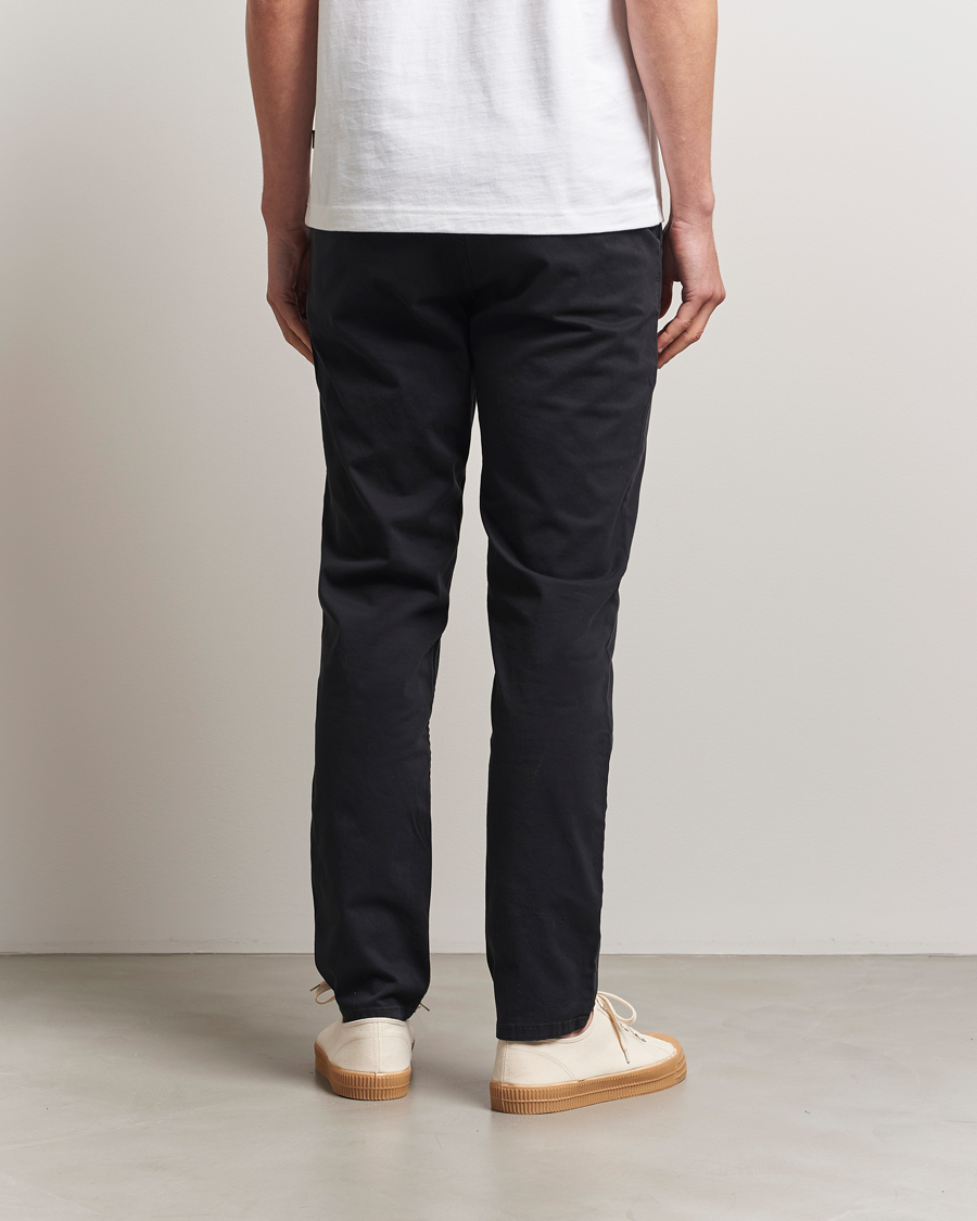 Mies | Housut | BOSS ORANGE | Tapered Fit Cotton Chinos Black