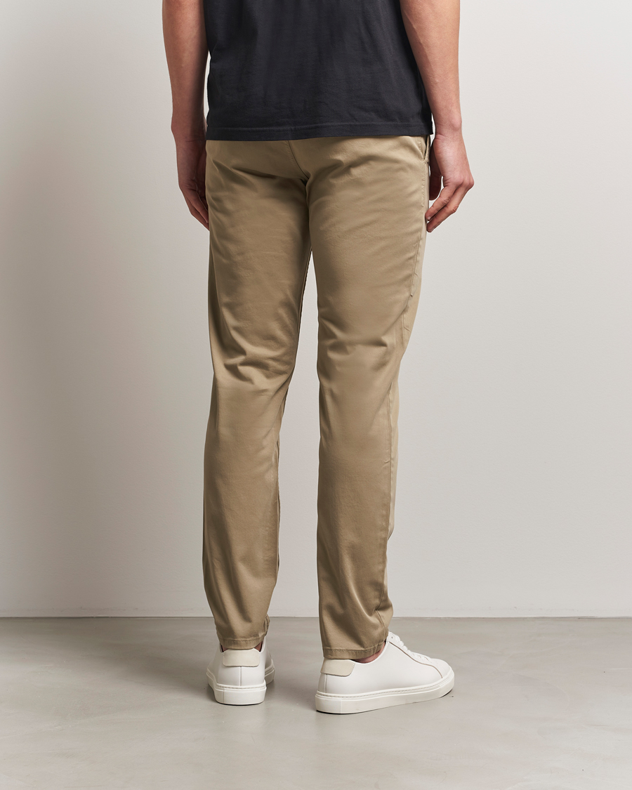 Mies | Housut | BOSS ORANGE | Tapered Fit Cotton Chinos Beige