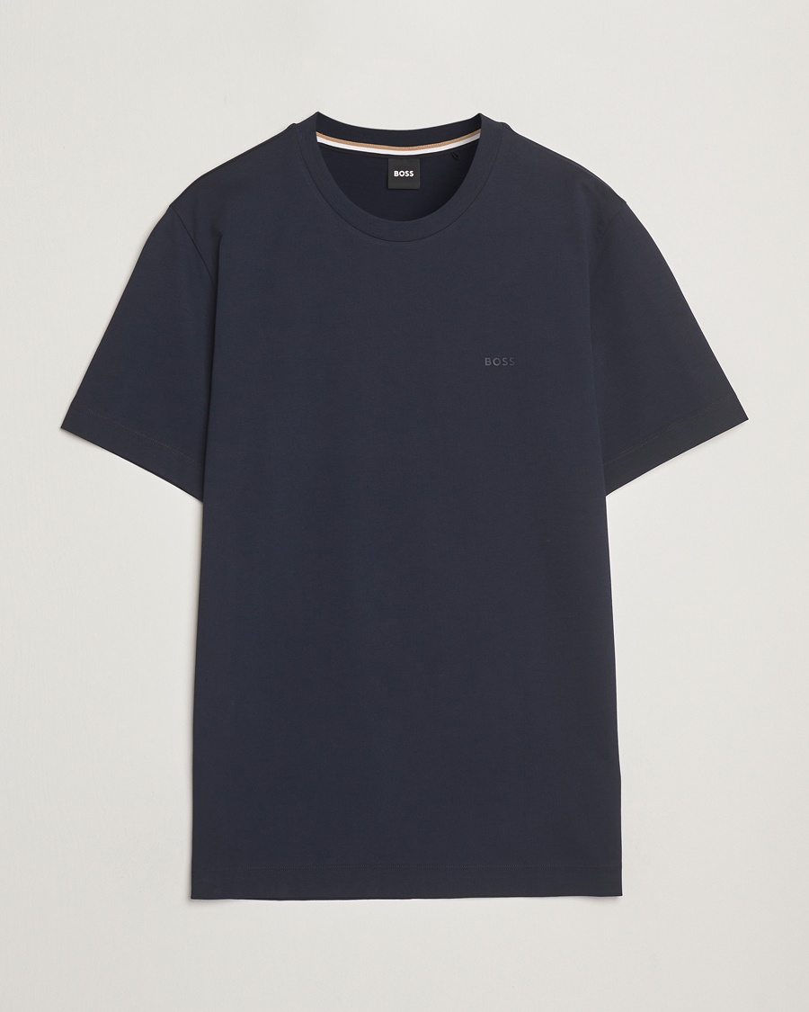 Mies | T-paidat | BOSS BLACK | Thompson Crew Neck T-Shirt Dark Blue