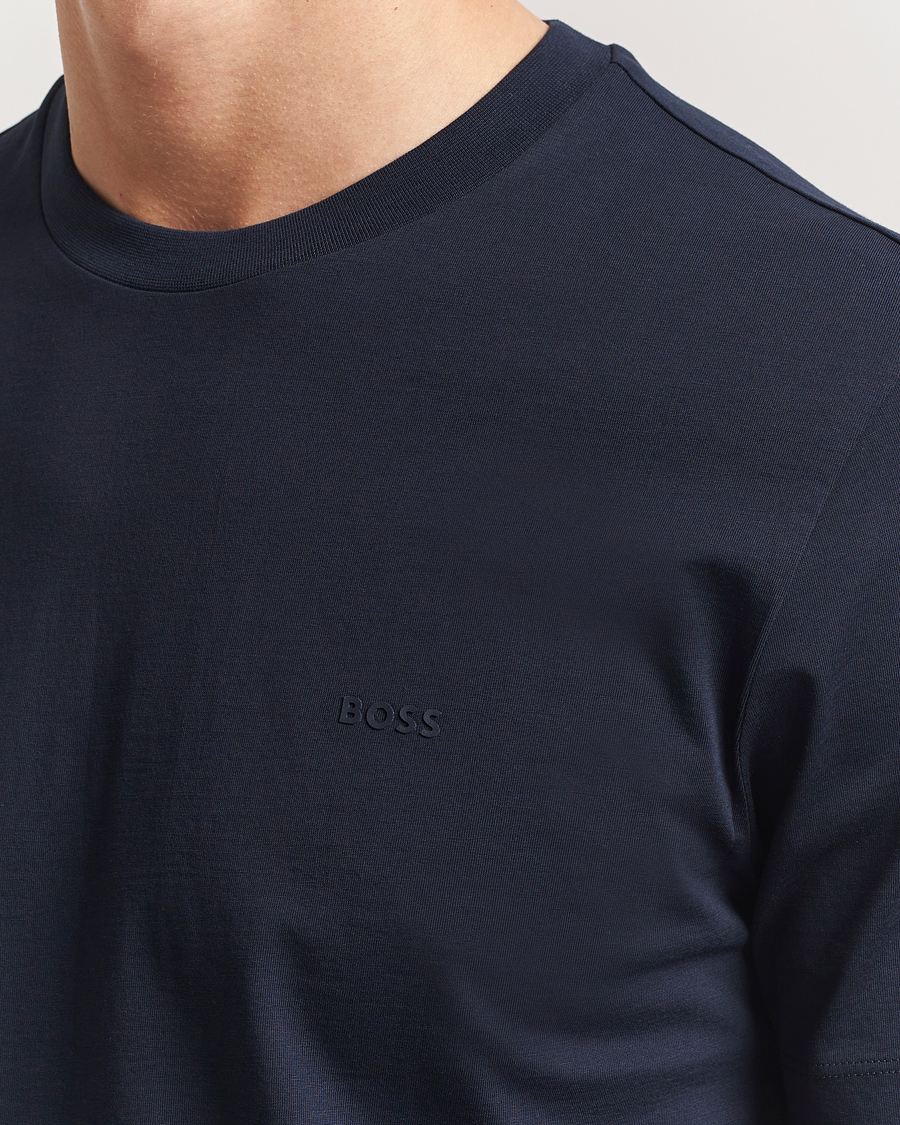 Mies | T-paidat | BOSS BLACK | Thompson Crew Neck T-Shirt Dark Blue
