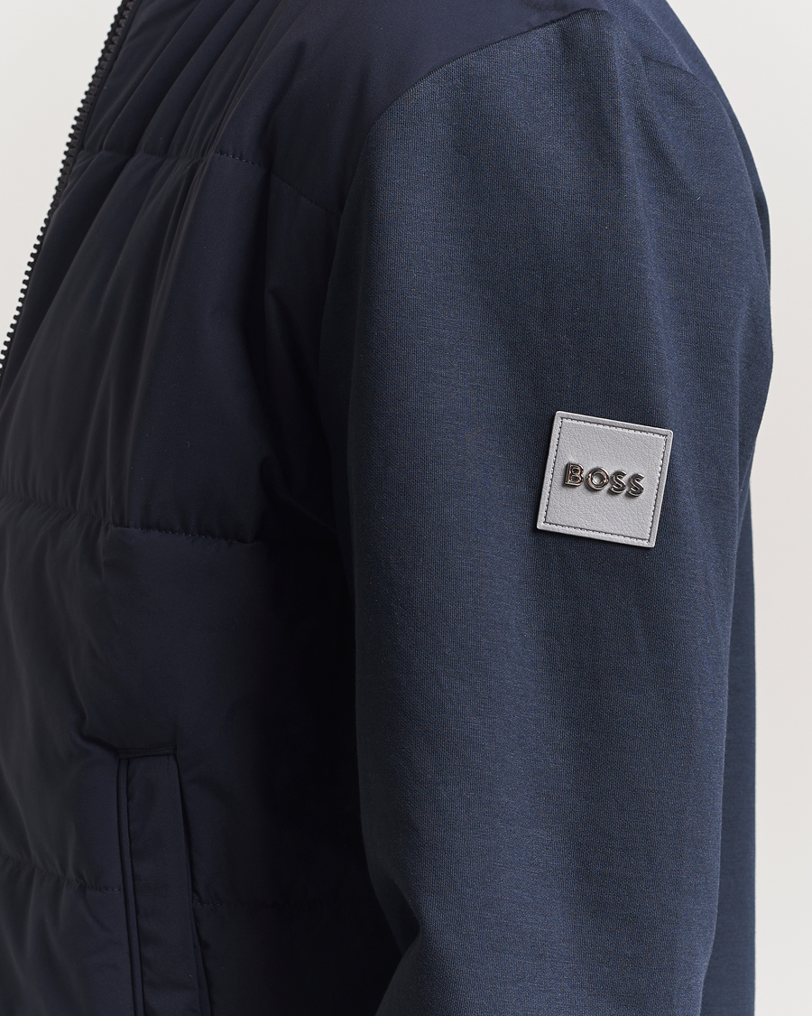 Mies | Takit | BOSS BLACK | Skiles Hybrid Jacket Dark Blue