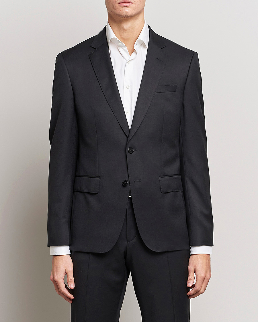 Mies |  | BOSS BLACK | Huge Wool Suit Black