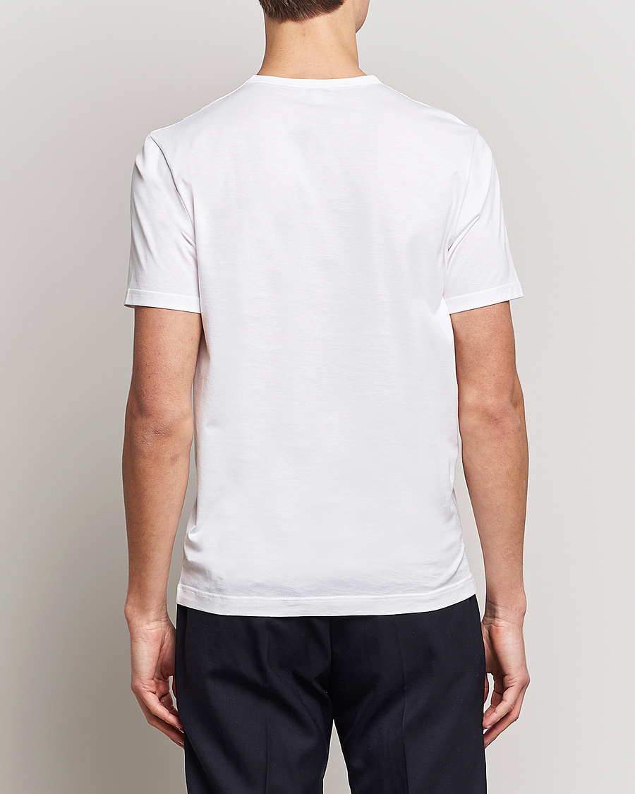 Mies | T-paidat | Sunspel | 2-Pack Crew Neck Q82 Cotton T-Shirt White & Black
