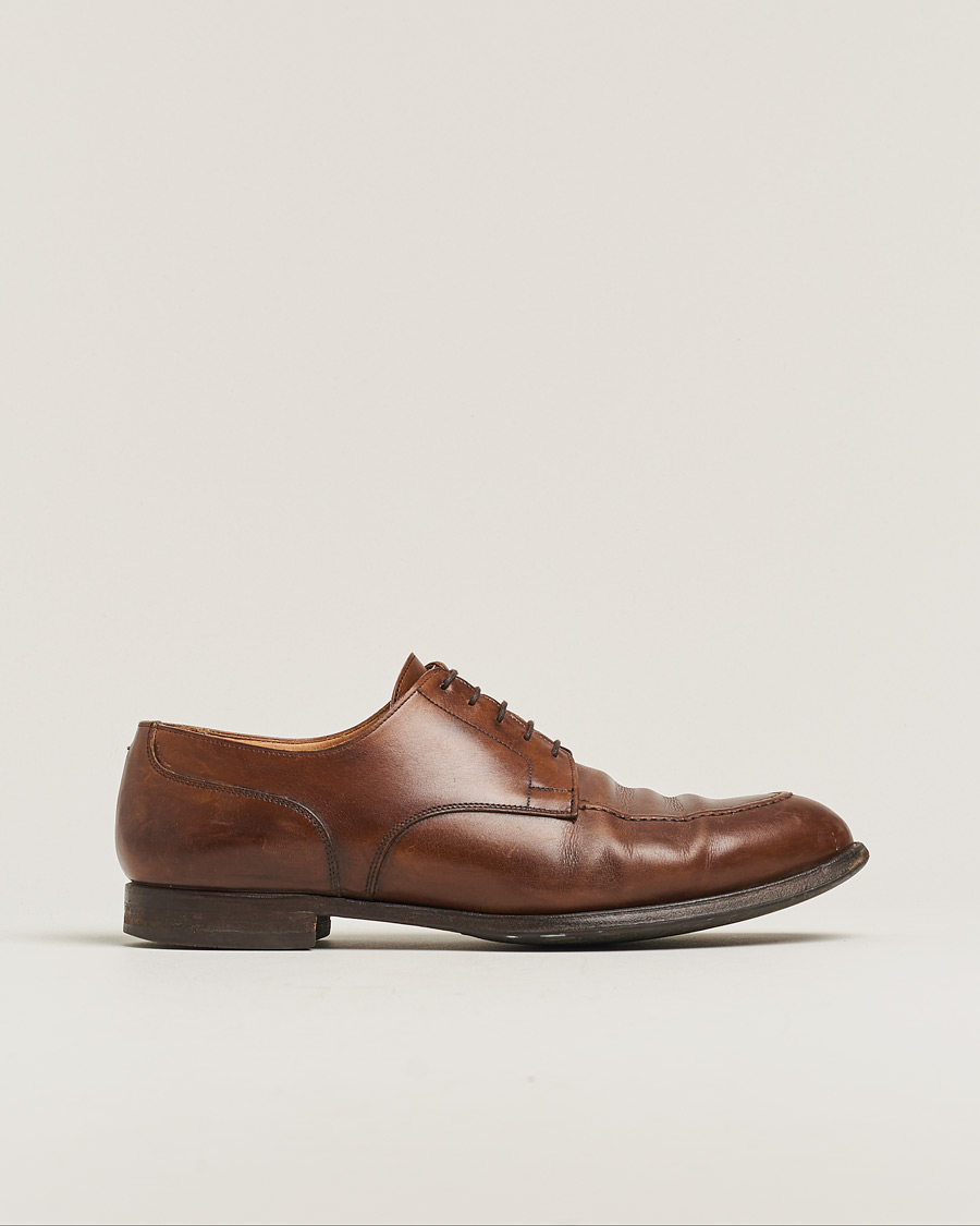 Mies | Crockett & Jones Onslow Derby Brown Calf UK11 - EU45 | Pre-owned | Crockett & Jones Onslow Derby Brown Calf UK11 - EU45
