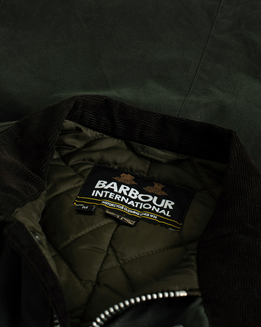 Mies | Takit | Pre-owned | Barbour International Duke Jacket Sage