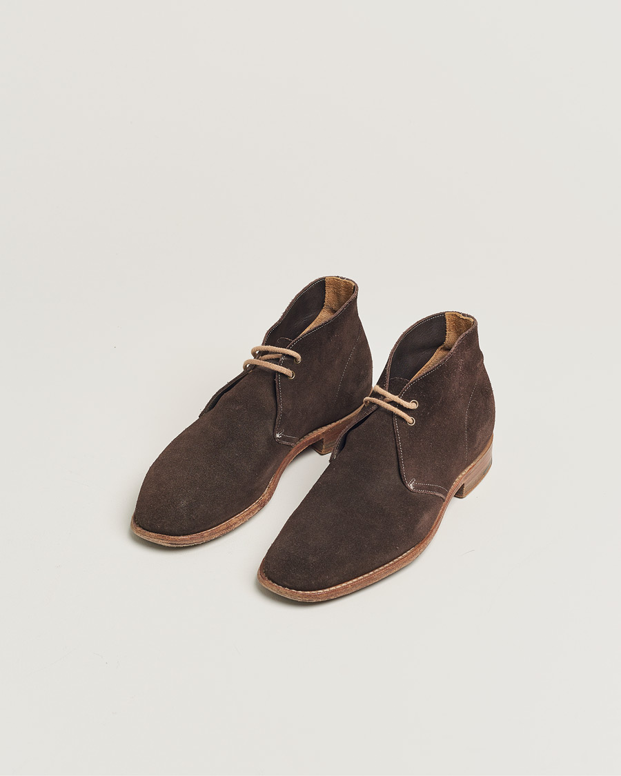 Mies | Pre-owned Kengät | Pre-owned | Church's Sahara Boots Dark Brown Suede UK6,5 - EU40,5