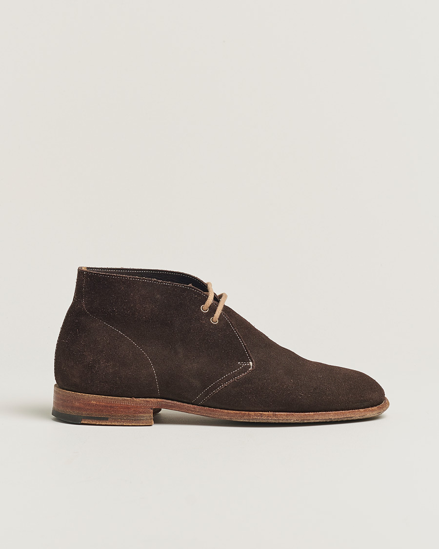 Mies | Pre-owned Kengät | Pre-owned | Church's Sahara Boots Dark Brown Suede UK6,5 - EU40,5