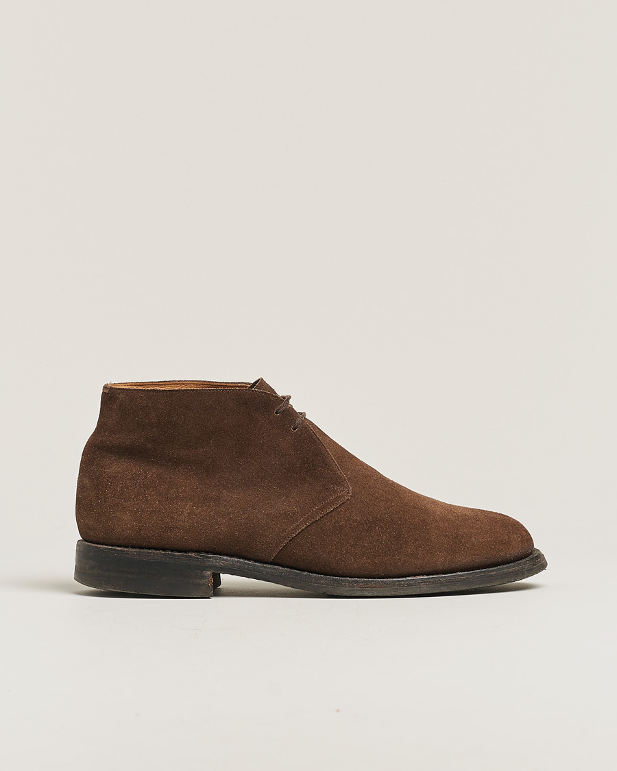 Mies | Nilkkurit | Pre-owned | Church's Ryder Desert Boots Dark Brown Suede