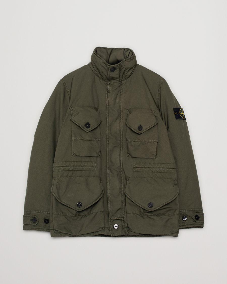 Mies | Takit | Pre-owned | Stone Island David-TC Padded Field Jacket Olive