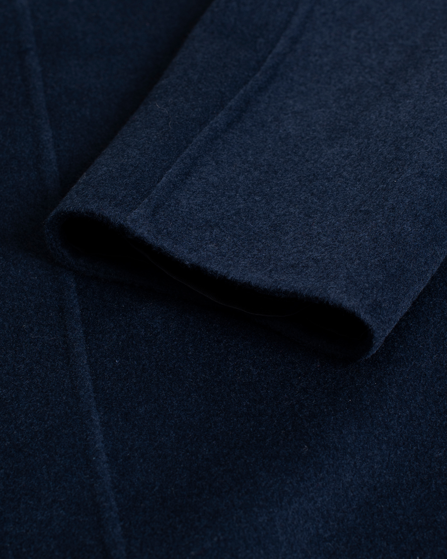 Mies | Takit | Pre-owned | NN07 Franco Wool Coat Navy Blue