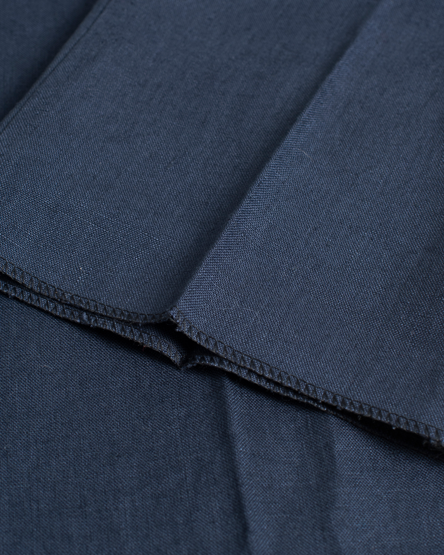 Mies | Housut | Pre-owned | Anderson & Sheppard Blue Linen Trousers W34