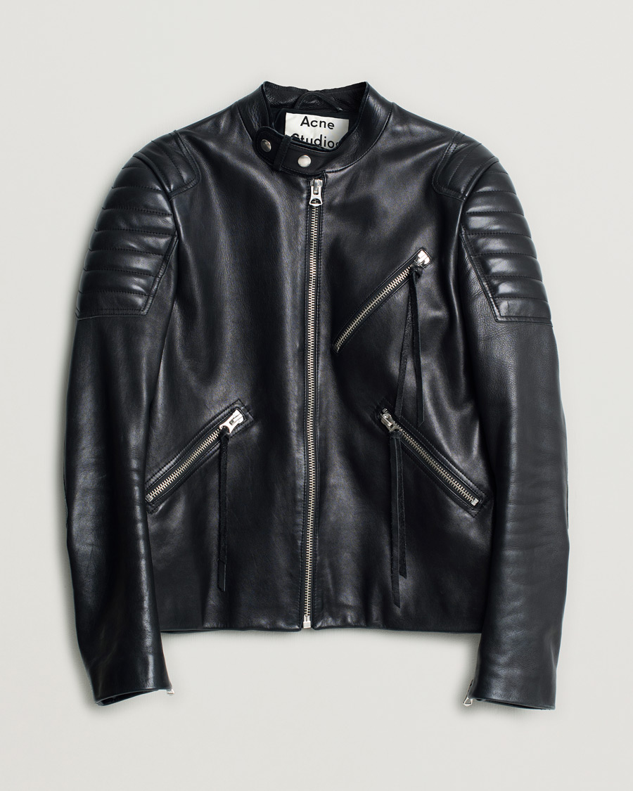 Mies | Takit | Pre-owned | Acne Studios Biker Leather Jacket Black 46
